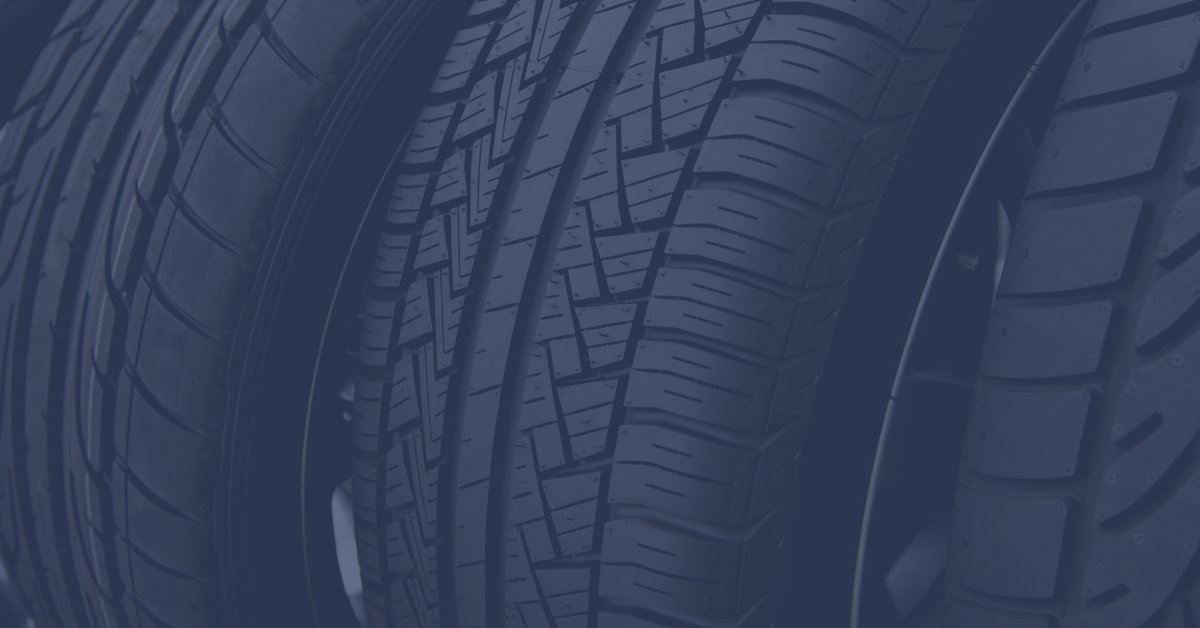 Close-up of new car tyres available to buy and fit at Lindleys Autocentres in Nottingham
